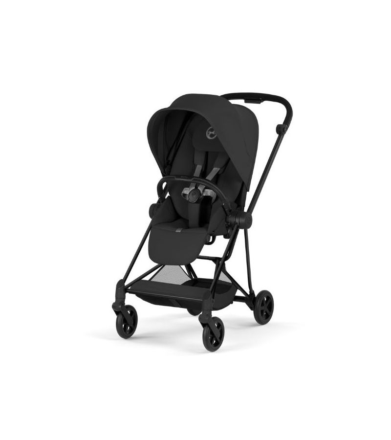 CYBEX Πολυκαρότσι 2in1 Mios Comfort Matt Black Πτυσσόμενο Πορτ Μπεμπέ Sepia Black