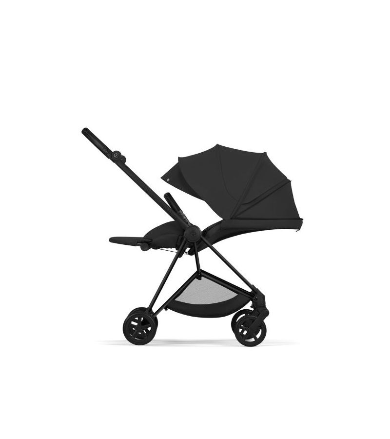 CYBEX Πολυκαρότσι 2in1 Mios Comfort Matt Black Πτυσσόμενο Πορτ Μπεμπέ Sepia Black