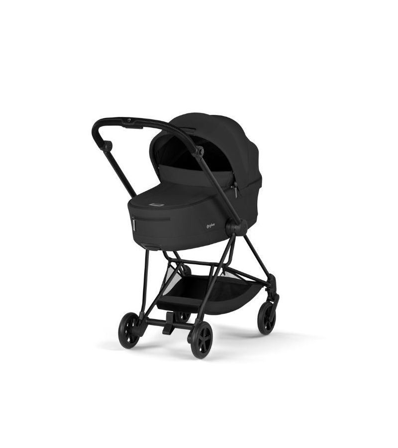 CYBEX Πολυκαρότσι 2in1 Mios Comfort Matt Black Πτυσσόμενο Πορτ Μπεμπέ Sepia Black