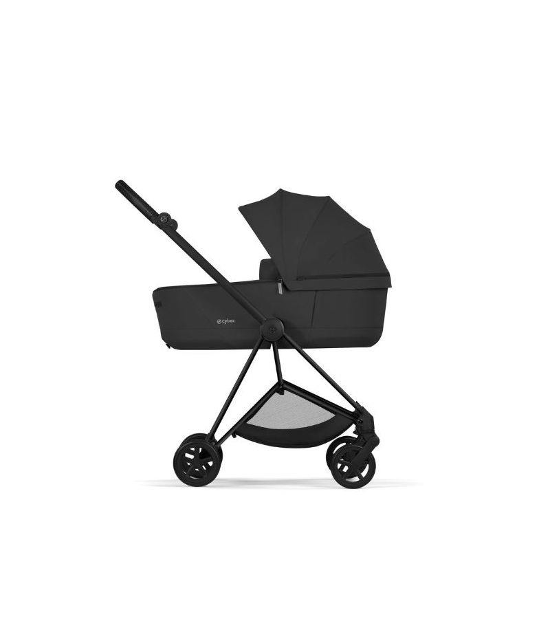 CYBEX Πολυκαρότσι 2in1 Mios Comfort Matt Black Πτυσσόμενο Πορτ Μπεμπέ Sepia Black
