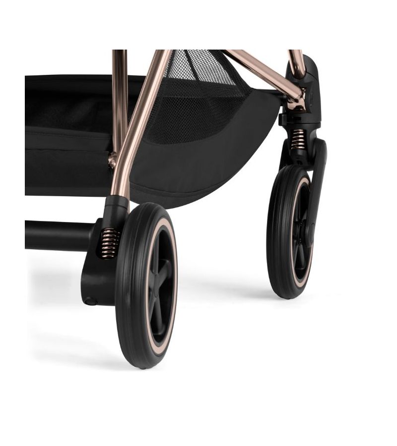 CYBEX Πολυκαρότσι 2in1 Mios Comfort Rosegold Πτυσσόμενο Πορτ Μπεμπέ Sepia Black