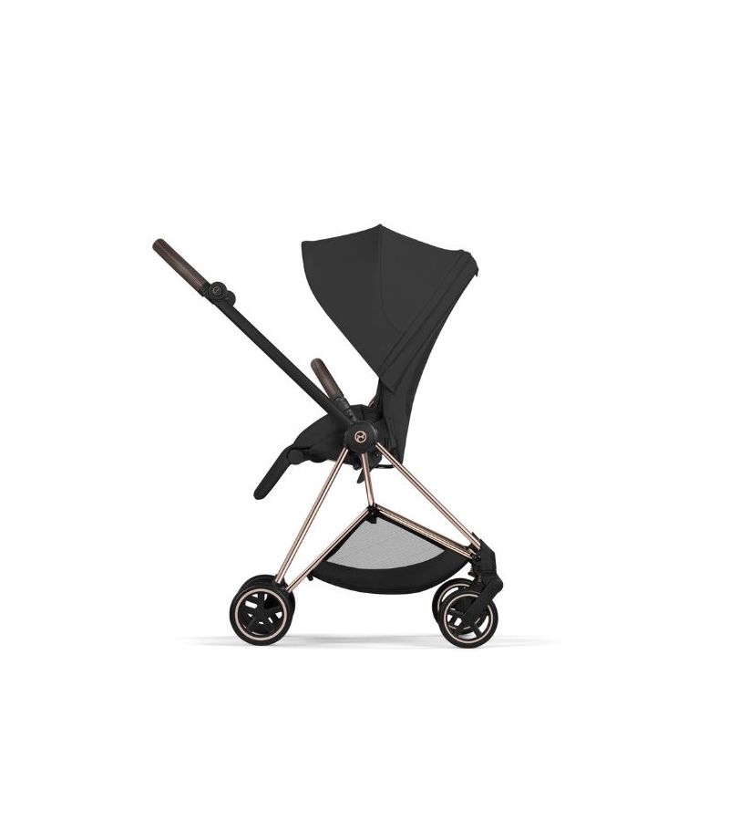 CYBEX Πολυκαρότσι 2in1 Mios Comfort Rosegold Πτυσσόμενο Πορτ Μπεμπέ Sepia Black