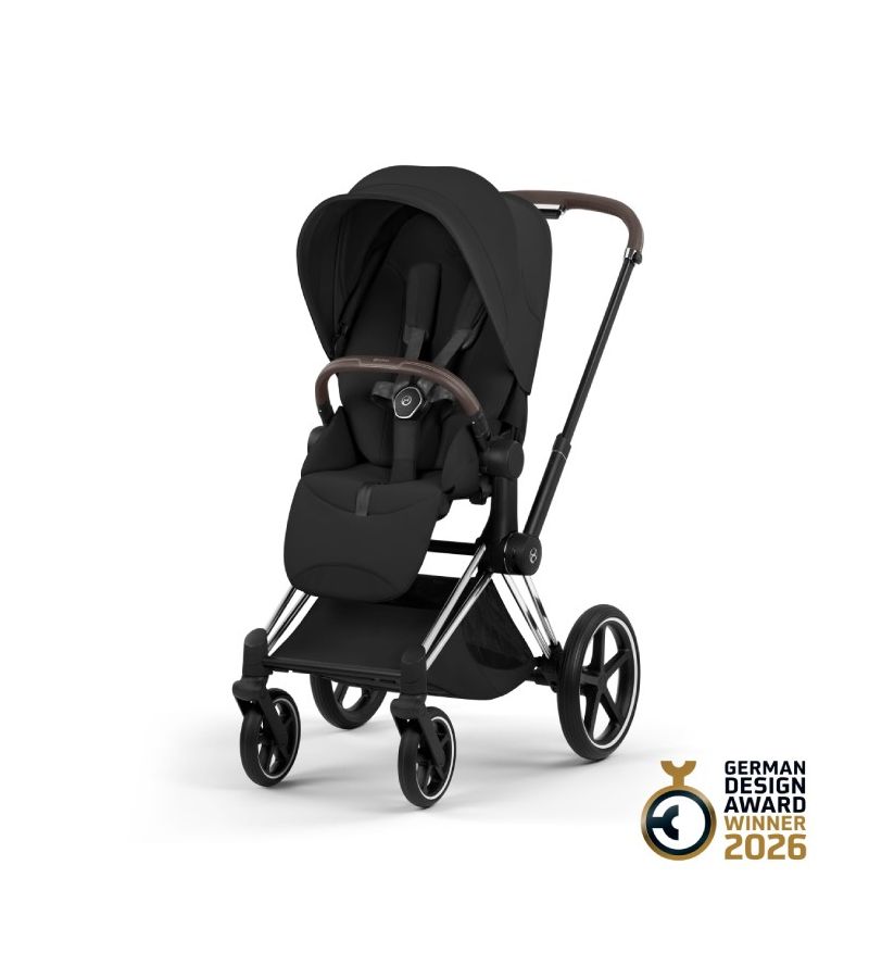 Βρεφικό Καρότσι CYBEX Priam Style Sepia Black Σκελετός Chrome Brown