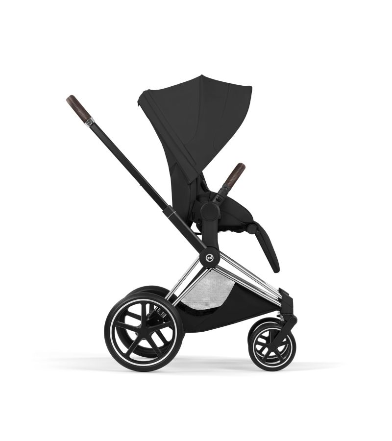 Βρεφικό Καρότσι CYBEX Priam Style Sepia Black Σκελετός Chrome Brown