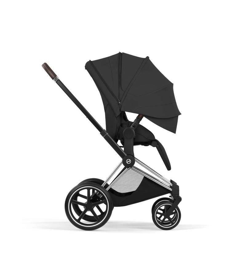 Βρεφικό Καρότσι CYBEX Priam Style Sepia Black Σκελετός Chrome Brown