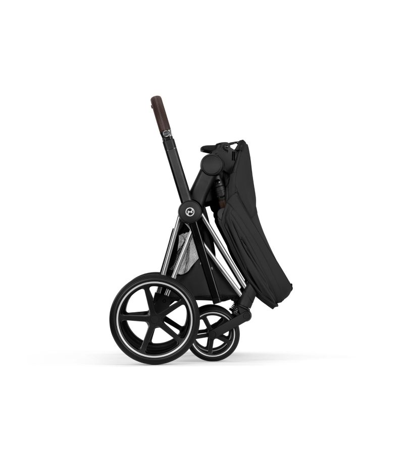 Βρεφικό Καρότσι CYBEX Priam Style Sepia Black Σκελετός Chrome Brown