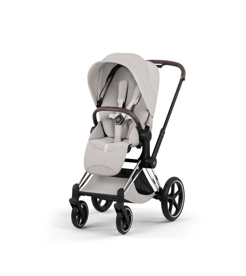 Βρεφικό Καρότσι CYBEX Priam Style City Grey Σκελετός Chrome Brown