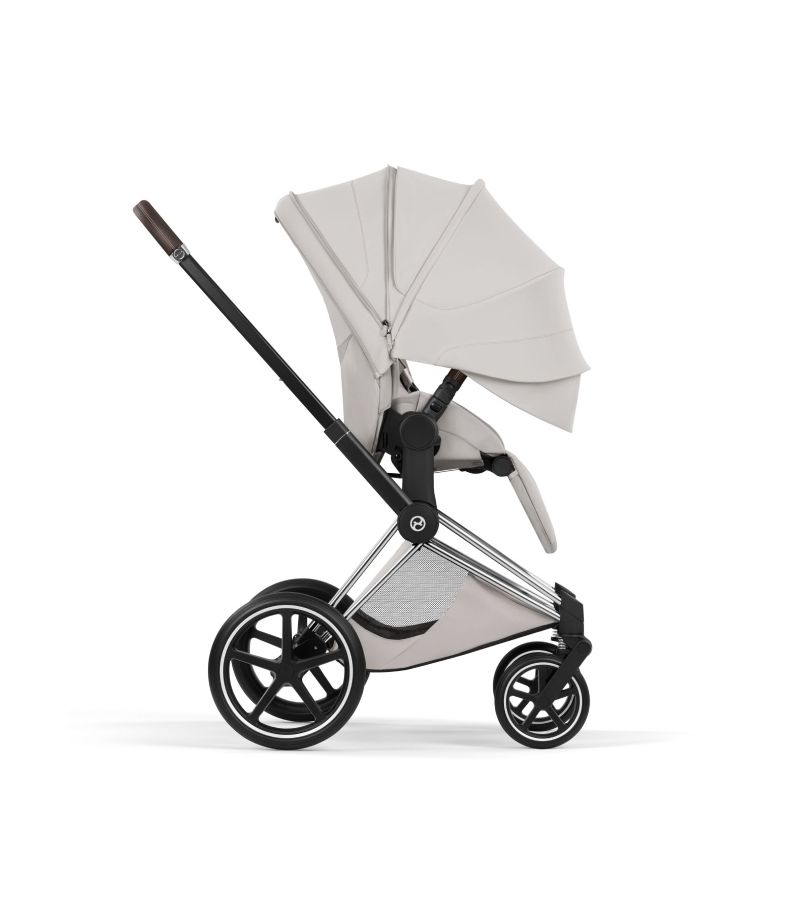Βρεφικό Καρότσι CYBEX Priam Style City Grey Σκελετός Chrome Brown