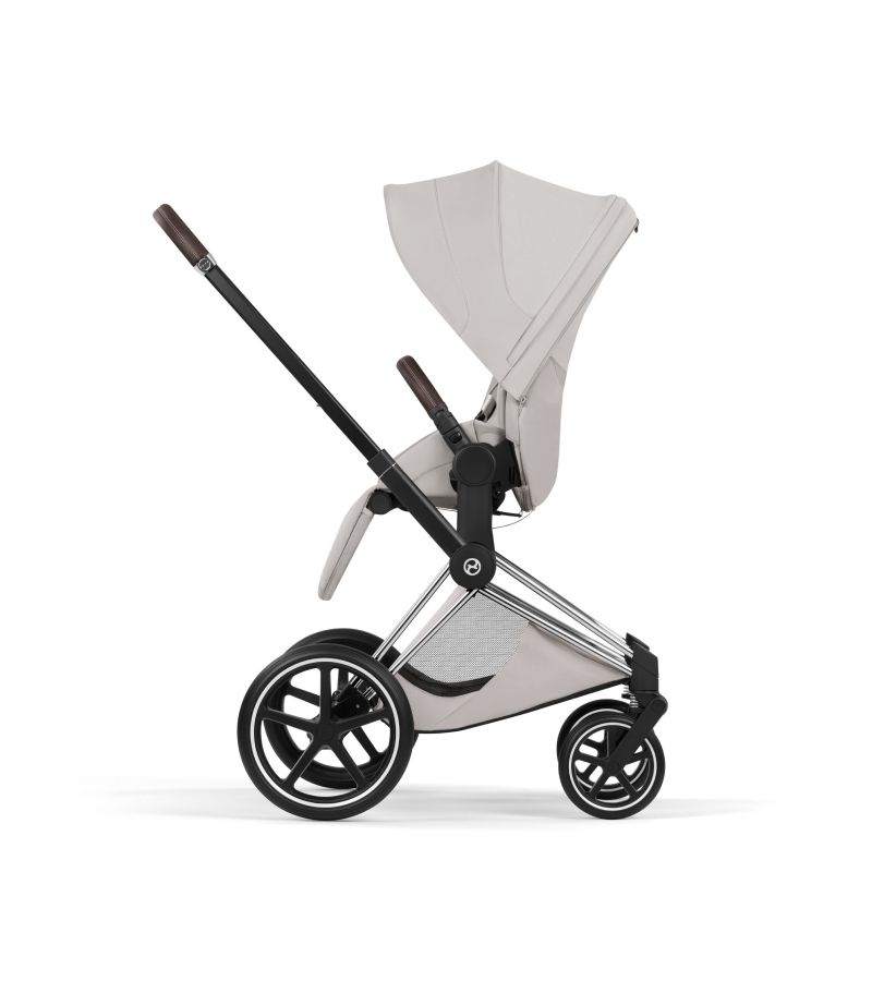 Βρεφικό Καρότσι CYBEX Priam Style City Grey Σκελετός Chrome Brown