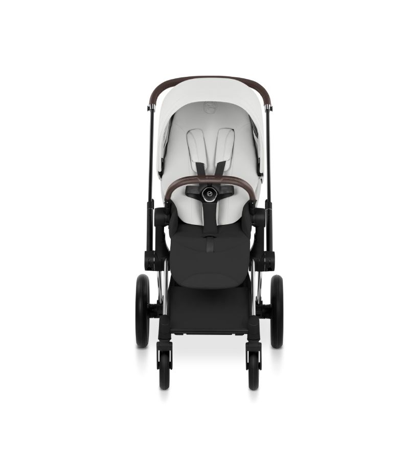 Βρεφικό Καρότσι CYBEX Priam Style Off White Σκελετός Chrome Brown