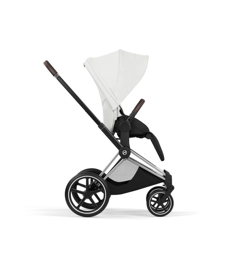 Βρεφικό Καρότσι CYBEX Priam Style Off White Σκελετός Chrome Brown