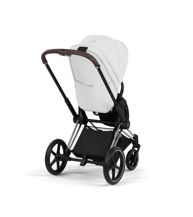 Βρεφικό Καρότσι CYBEX Priam Style Off White Σκελετός Chrome Brown