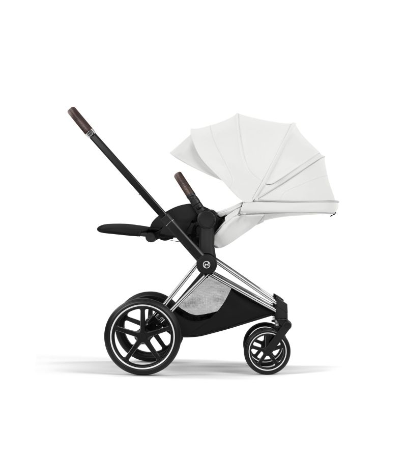 Βρεφικό Καρότσι CYBEX Priam Style Off White Σκελετός Chrome Brown