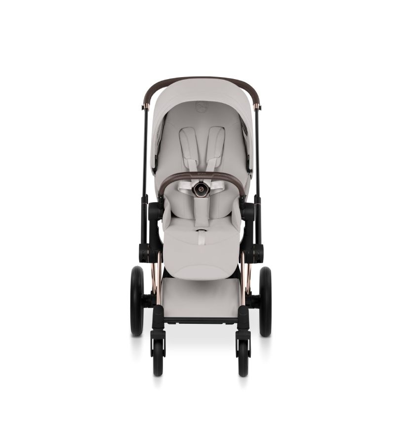 Βρεφικό Καρότσι CYBEX Priam Style City Grey Σκελετός Rosegold 