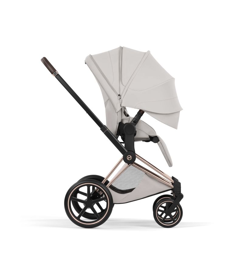 Βρεφικό Καρότσι CYBEX Priam Style City Grey Σκελετός Rosegold 