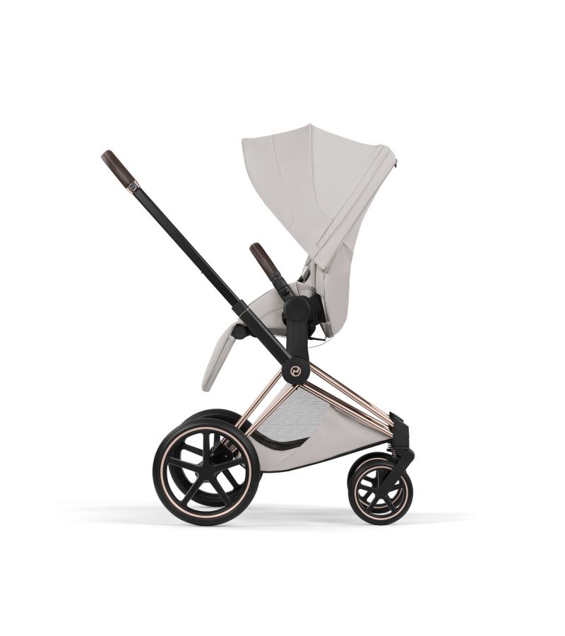 Βρεφικό Καρότσι CYBEX Priam Style City Grey Σκελετός Rosegold 