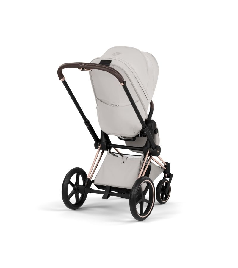 Βρεφικό Καρότσι CYBEX Priam Style City Grey Σκελετός Rosegold 