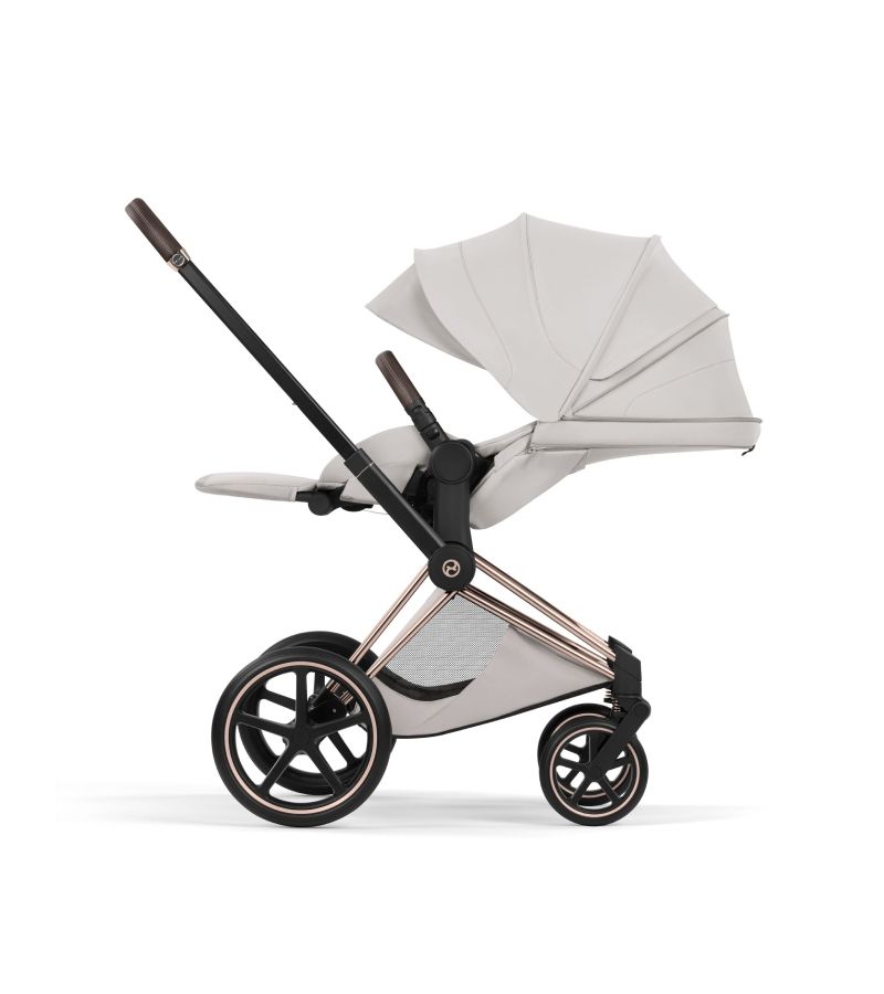 Βρεφικό Καρότσι CYBEX Priam Style City Grey Σκελετός Rosegold 