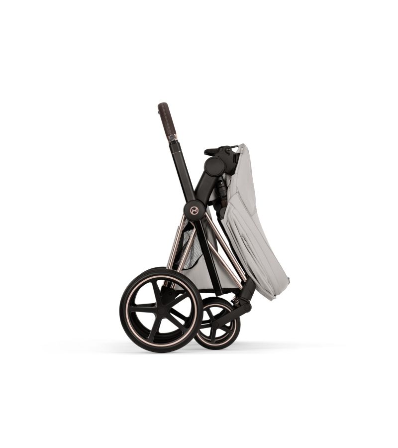 Βρεφικό Καρότσι CYBEX Priam Style City Grey Σκελετός Rosegold 