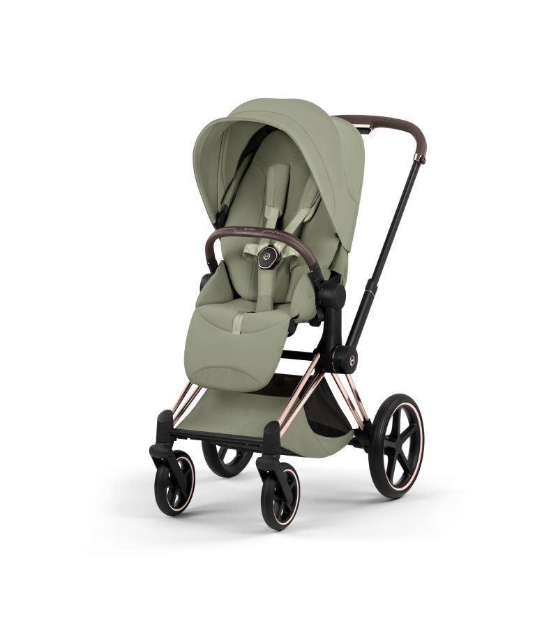 Βρεφικό Καρότσι CYBEX Priam Style Sage Green Σκελετός Rosegold 
