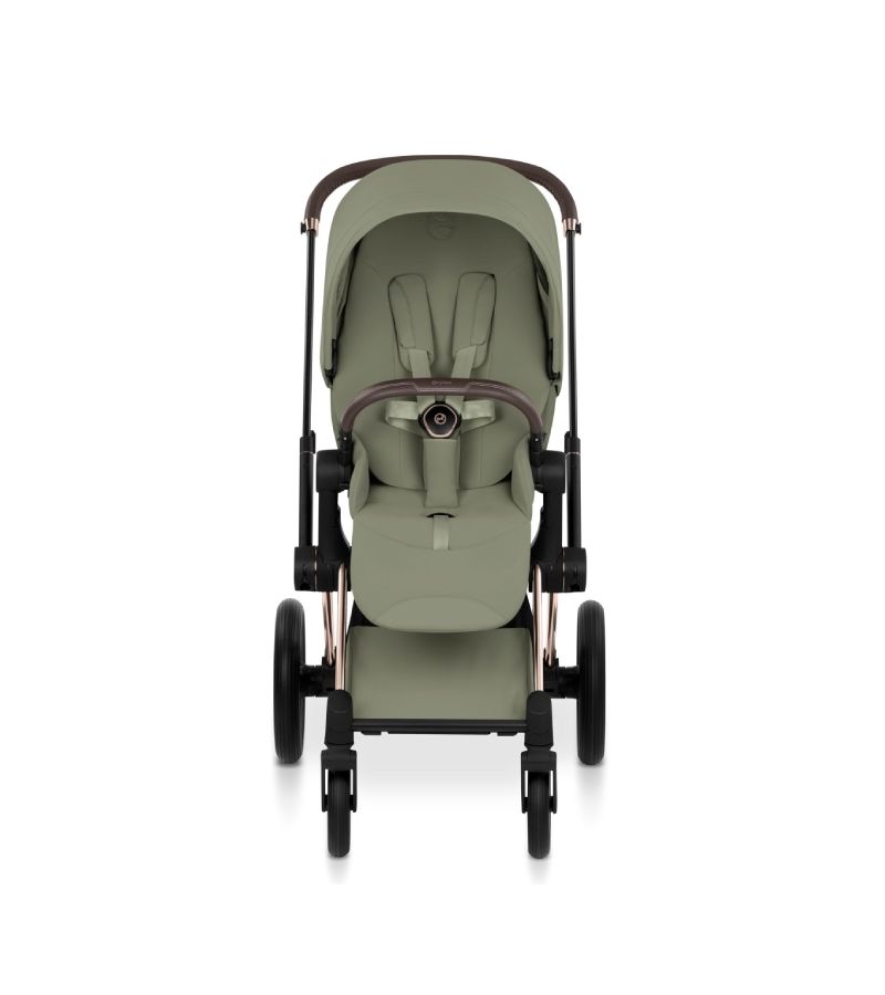 Βρεφικό Καρότσι CYBEX Priam Style Sage Green Σκελετός Rosegold 