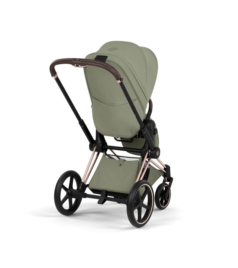 Βρεφικό Καρότσι CYBEX Priam Style Sage Green Σκελετός Rosegold 