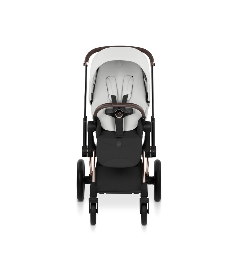 Βρεφικό Καρότσι CYBEX Priam Style Off White Σκελετός Rosegold 