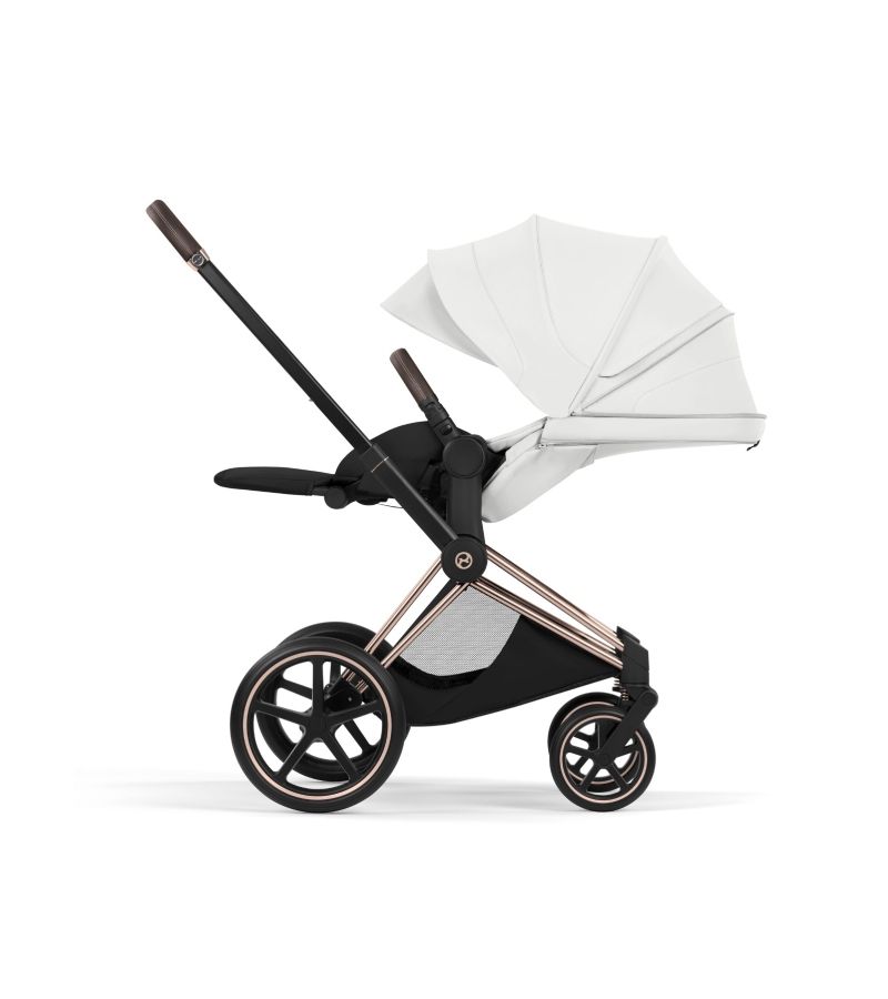 Βρεφικό Καρότσι CYBEX Priam Style Off White Σκελετός Rosegold 