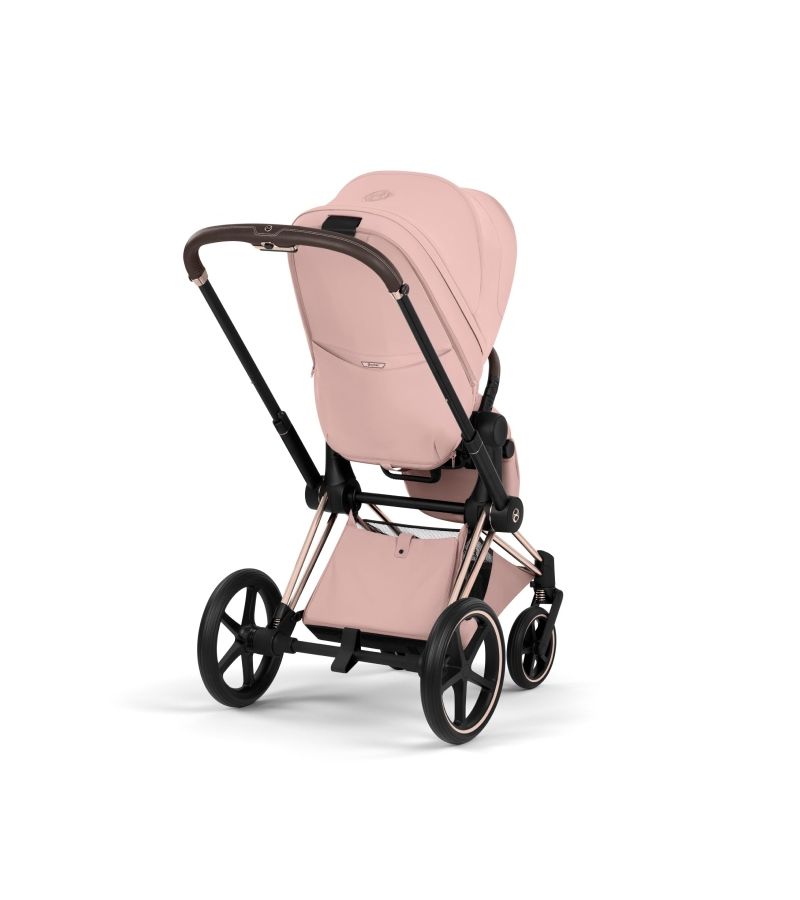 Βρεφικό Καρότσι CYBEX Priam Style Peach Pink Σκελετός Rosegold 