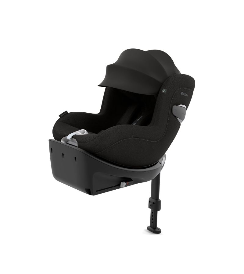 Παιδικό κάθισμα αυτοκινήτου CYBEX Sirona Ti i-Size Plus Sepia Black (45-105 cm)