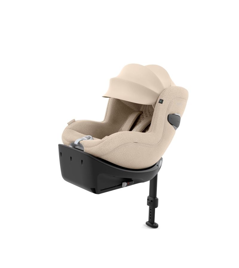 Παιδικό κάθισμα αυτοκινήτου CYBEX Sirona Ti i-Size Plus Cozy Beige (45-105 cm)