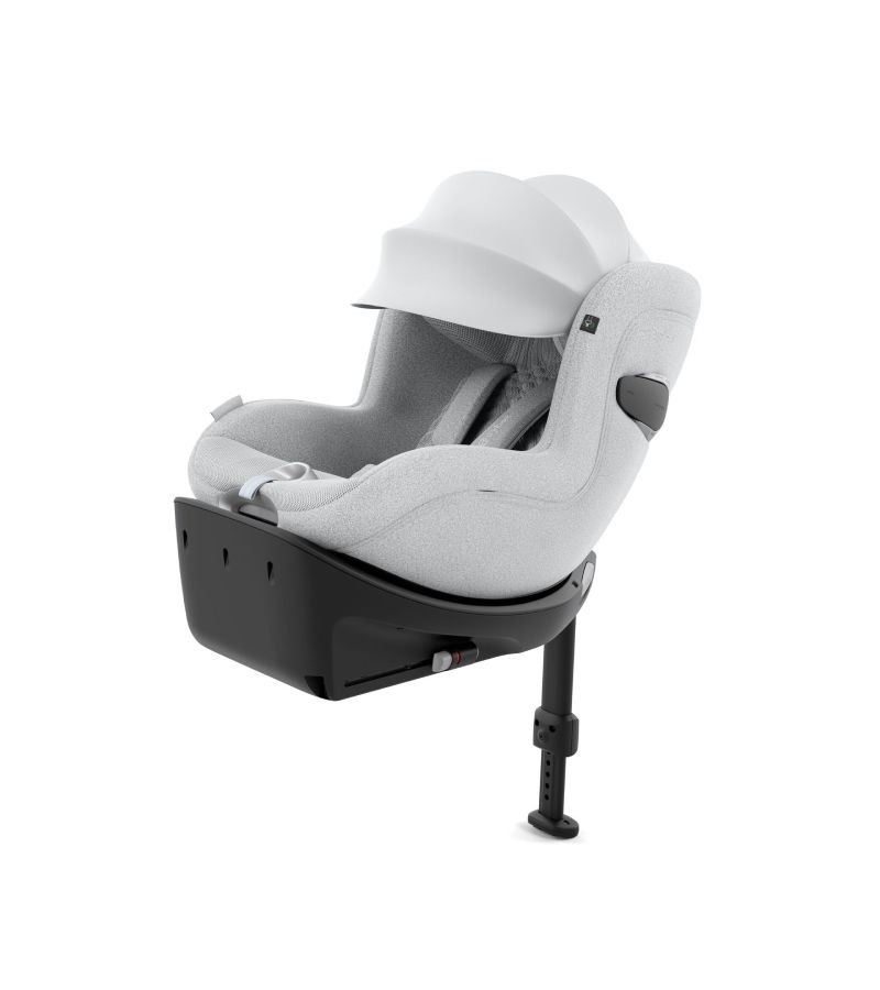 Παιδικό κάθισμα αυτοκινήτου CYBEX Sirona Ti i-Size Plus Platinum White (45-105 cm)