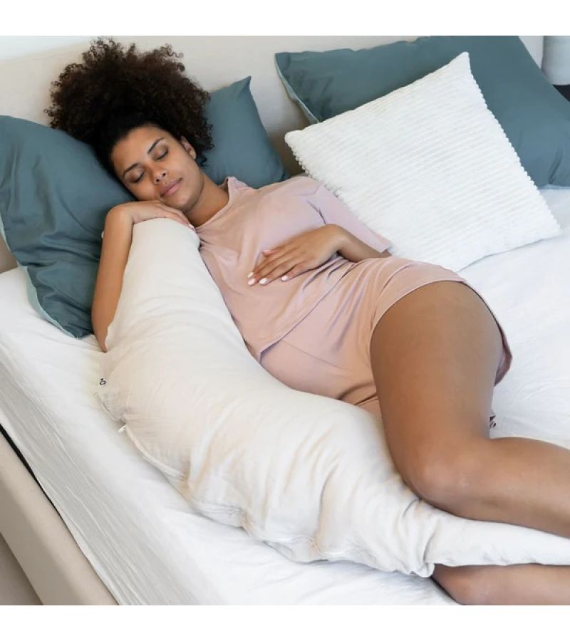 Μαξιλάρι θηλασμού DOOMOO BASICS Comfy Big Tetra Almond 