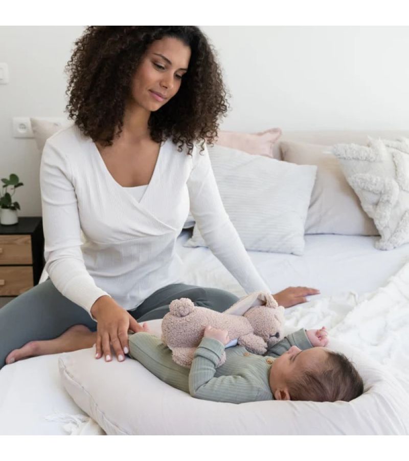 Μαξιλάρι θηλασμού DOOMOO BASICS Comfy Big Tetra Almond 