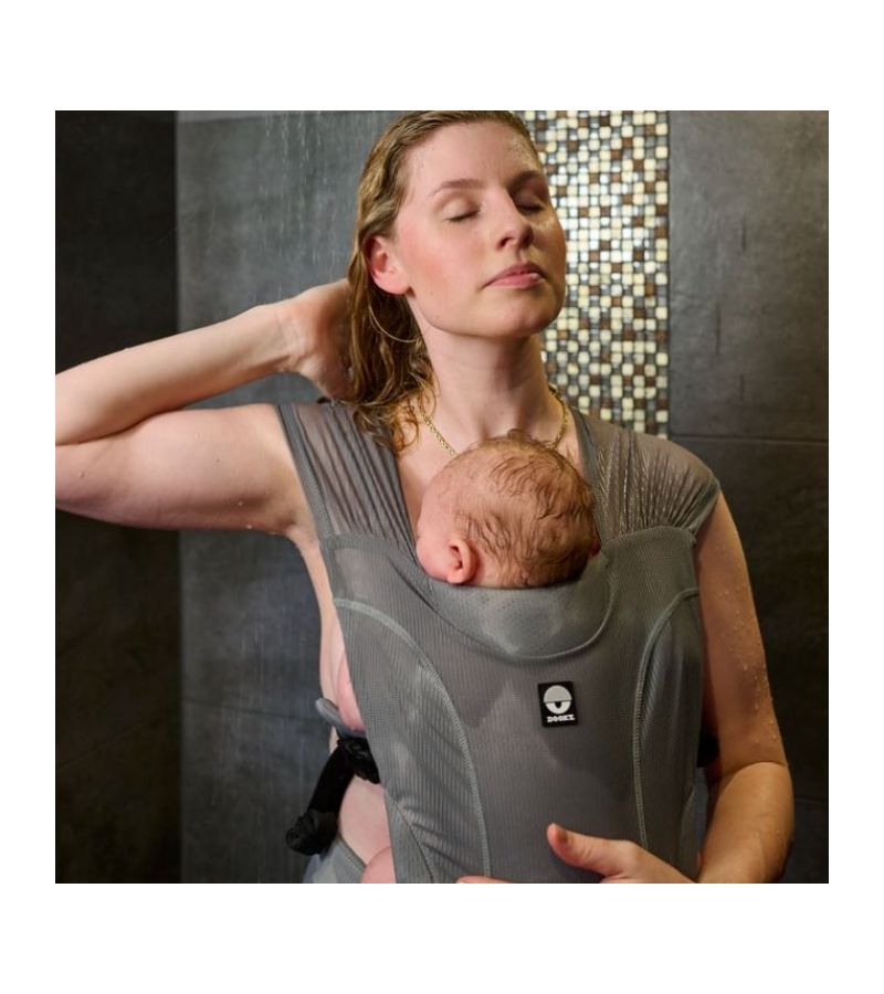 Αδιάβροχος και Εργονομικός μάρσιπος DOOKY Splash Carrier Grey