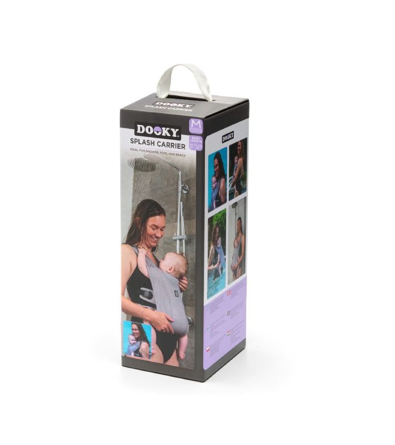 Αδιάβροχος και Εργονομικός μάρσιπος DOOKY Splash Carrier Grey