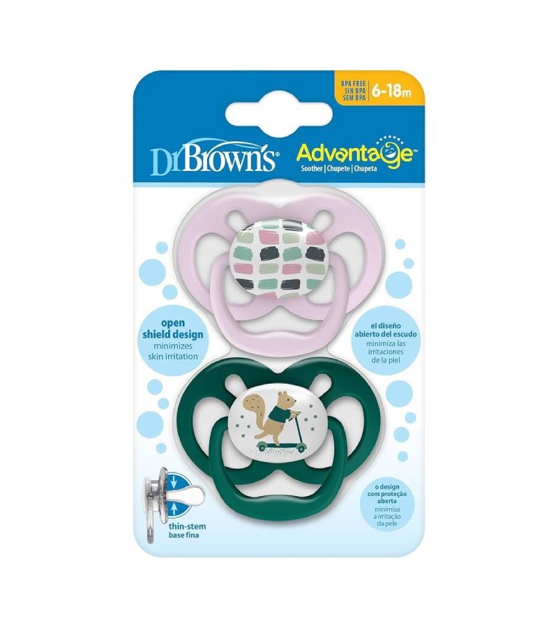 Πιπίλα νυκτός Advantage DR BROWN\'S 6-18 μηνών PA22001