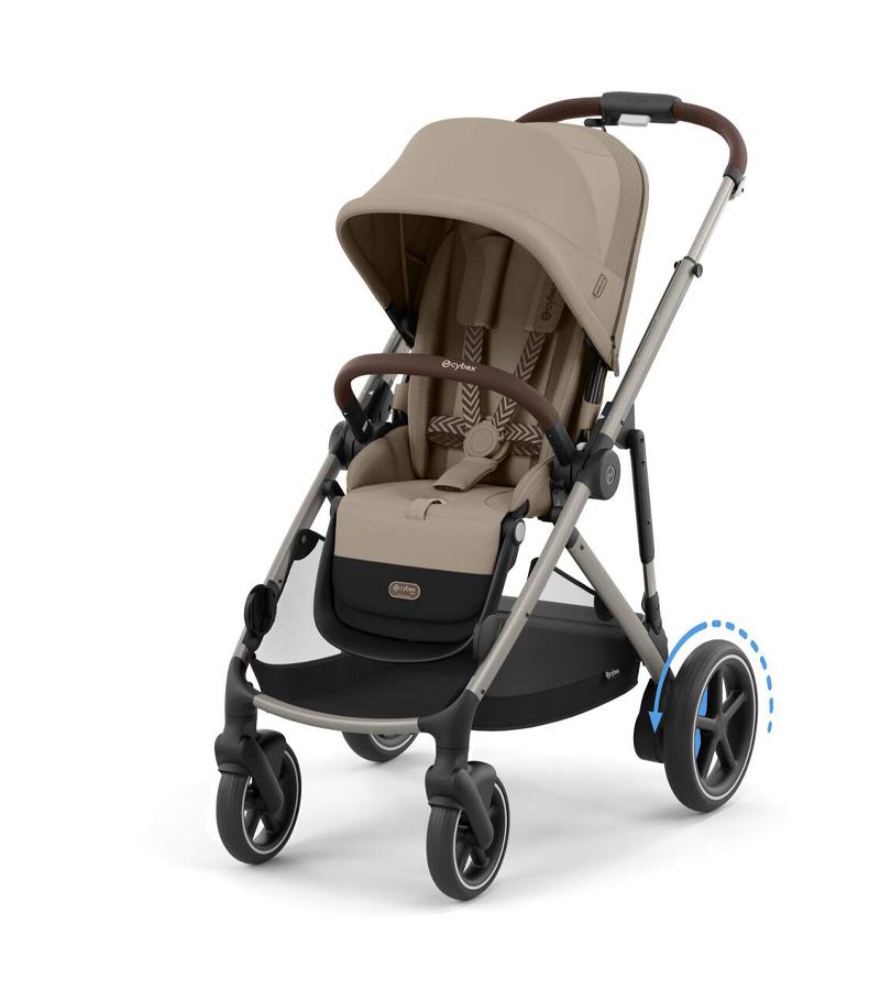 Βρεφικό Καρότσι CYBEX e-Gazelle TPE Almond Beige