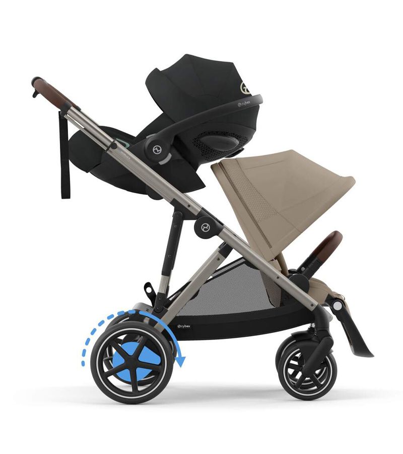 Βρεφικό Καρότσι CYBEX e-Gazelle TPE Almond Beige