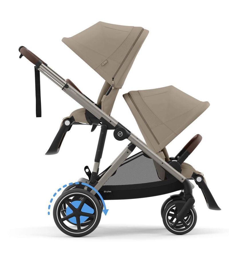 Βρεφικό Καρότσι CYBEX e-Gazelle TPE Almond Beige