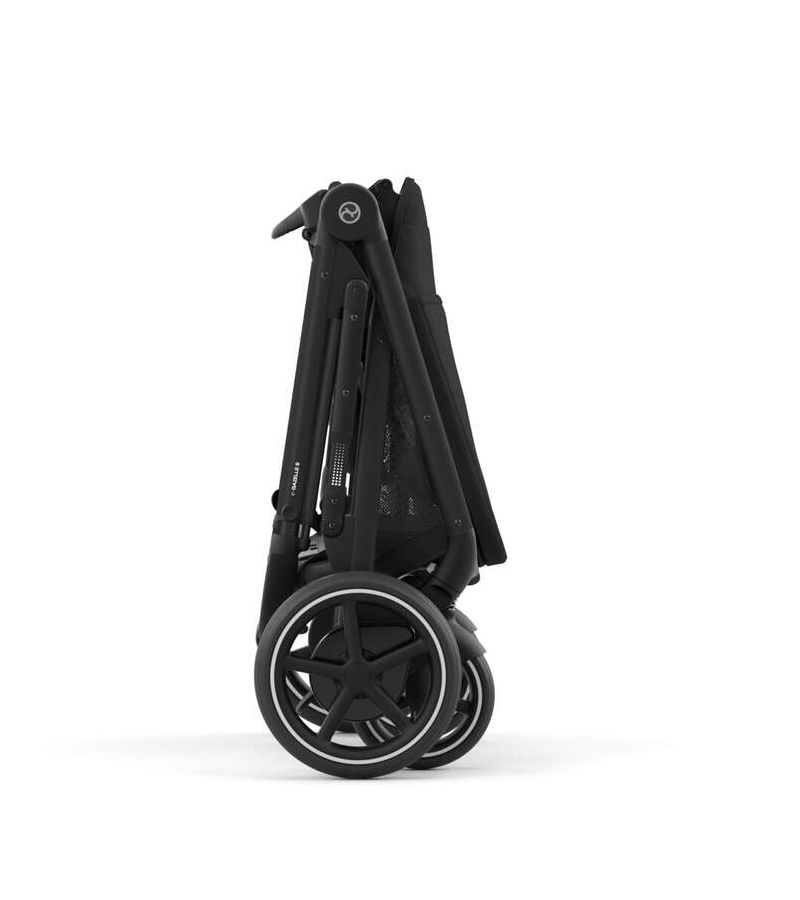 Βρεφικό Καρότσι CYBEX e-Gazelle BLK Moon Black Δώρο Πορτ Μπεμπέ CYBEX Gazelle S Moon Black
