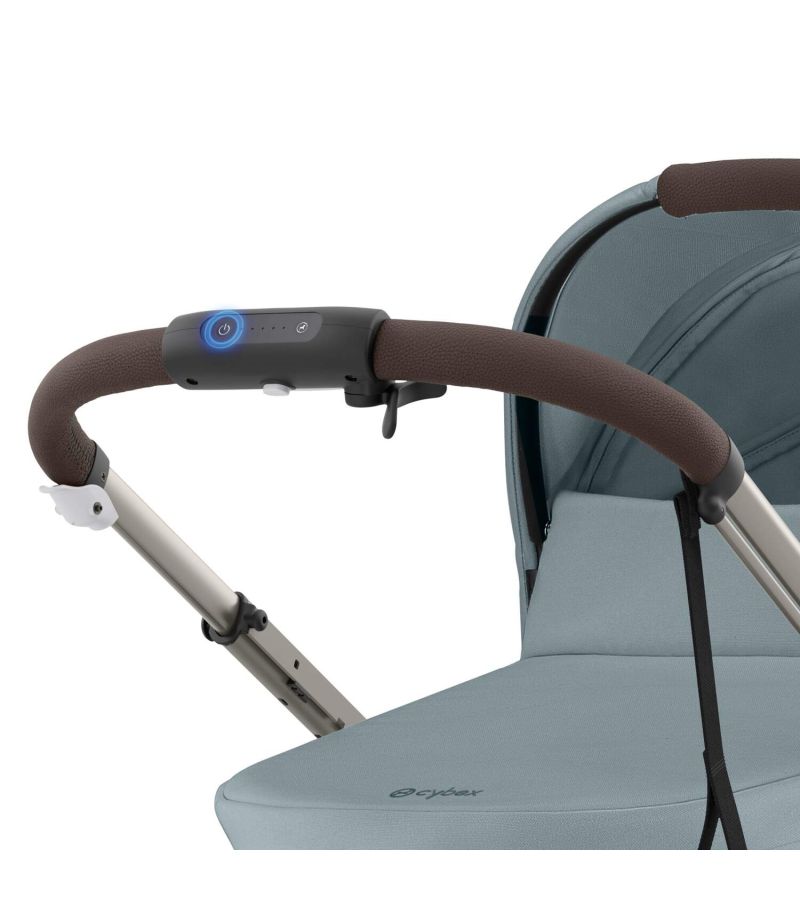 Βρεφικό Καρότσι CYBEX e-Gazelle TPE Stormy Blue Δώρο Πορτ Μπεμπέ CYBEX Gazelle S Stormy Blue