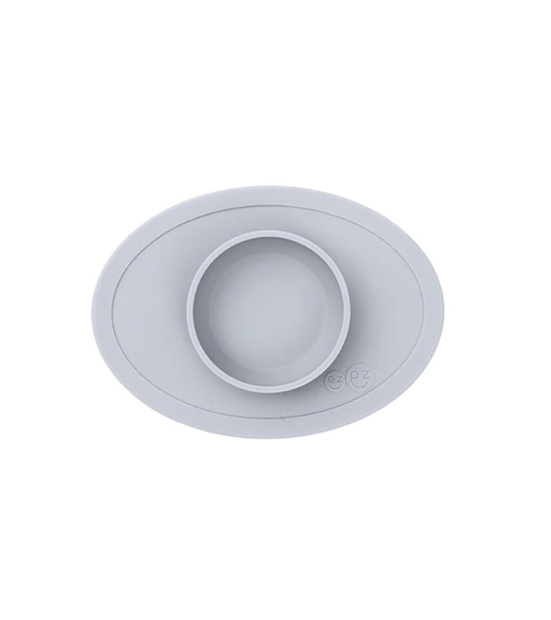 Εκπαιδευτικό μπολ 4+ μηνών Tiny Bowl Grey TB-G9UP