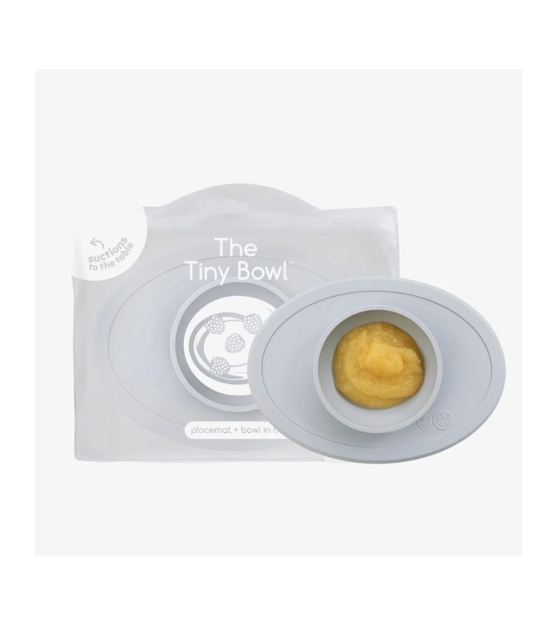 Εκπαιδευτικό μπολ 4+ μηνών Tiny Bowl Grey TB-G9UP