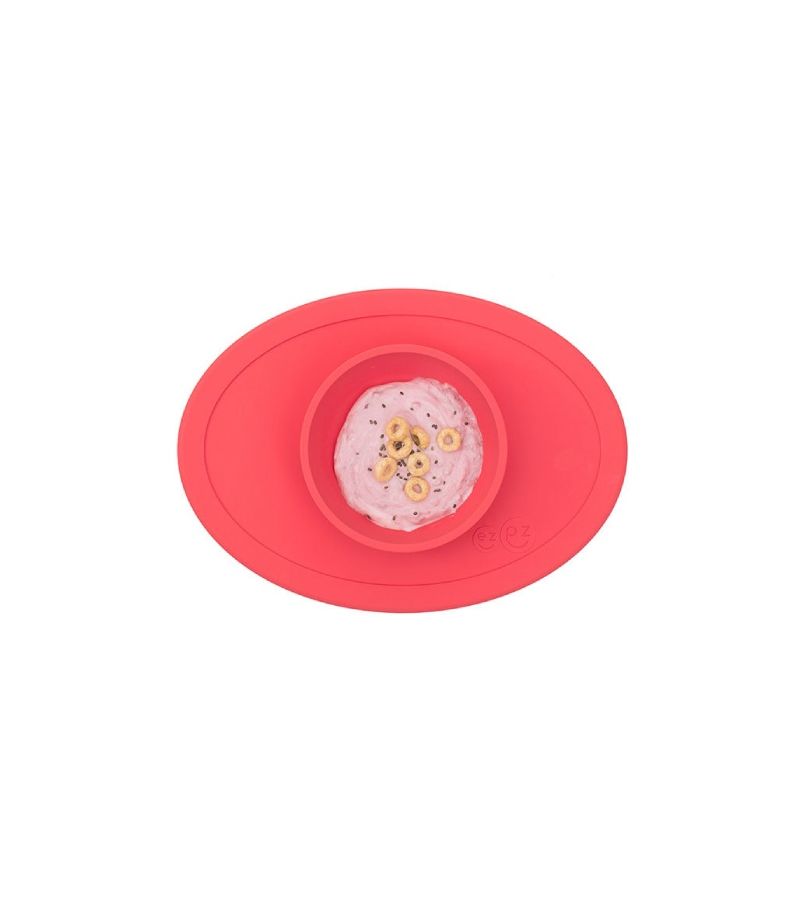 Εκπαιδευτικό μπολ 4+ μηνών Tiny Bowl Pink TB-P7424U