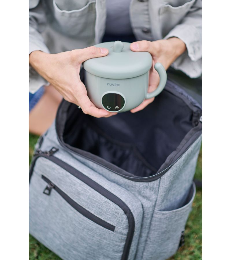Φορητός  Επαναφορτιζόμενος Θερμαντήρας τροφών NUVITA Pappa n Go 1980 NU-PPFP0022