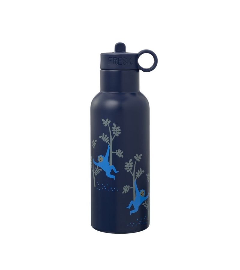 Θερμός από ανοξείδωτο ατσάλι FRESK 500ml με διπλό πώμα Monkey FR-FD320-27
