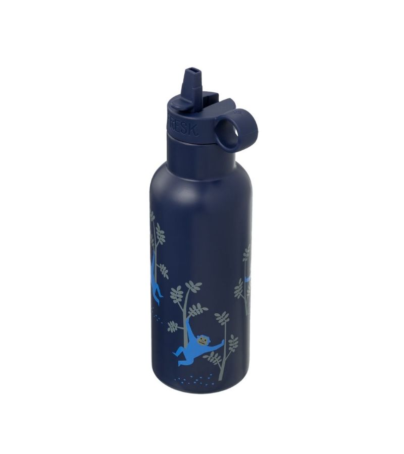 Θερμός από ανοξείδωτο ατσάλι FRESK 500ml με διπλό πώμα Monkey FR-FD320-27