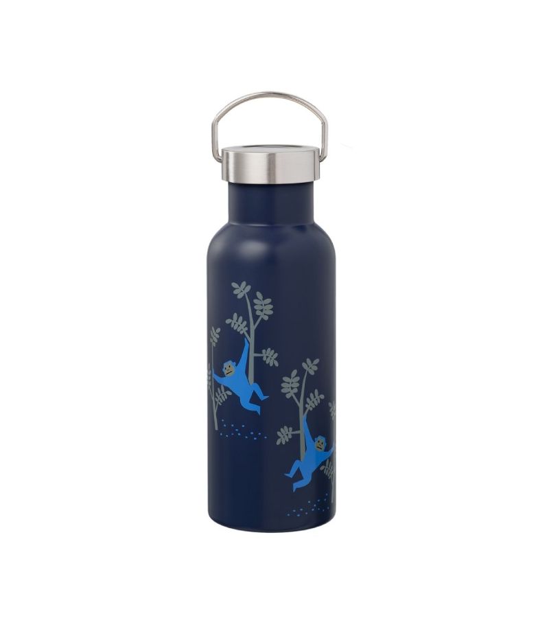 Θερμός από ανοξείδωτο ατσάλι FRESK 500ml με διπλό πώμα Monkey FR-FD320-27