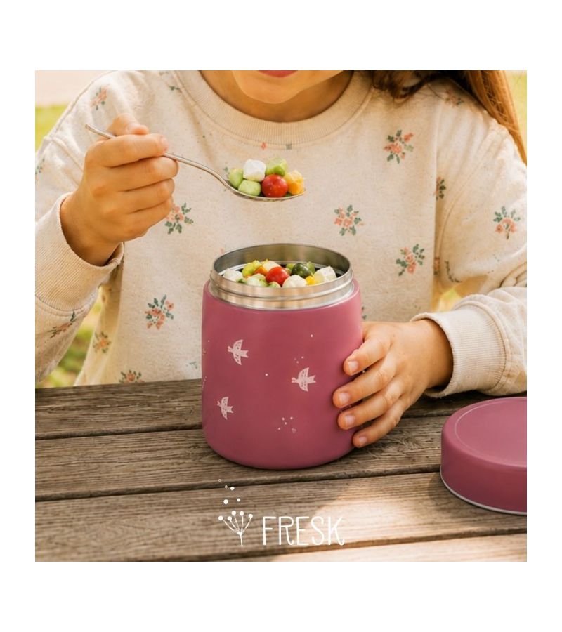 FRESK Θερμός από ανοξείδωτο ατσάλι φαγητού 500ml Swallow FR-FD120-15